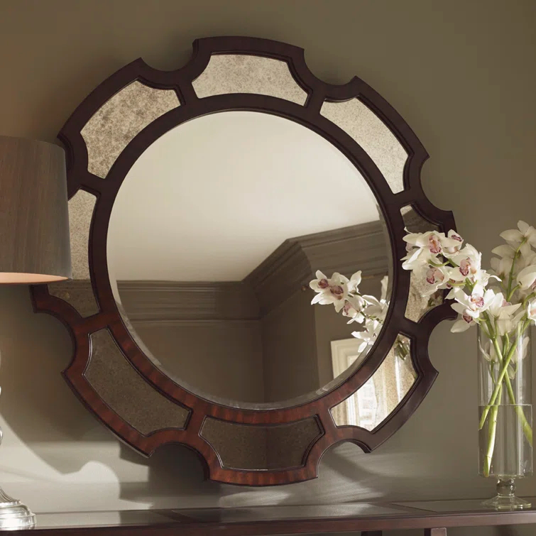 Kensington Place Del Mar Round Mirror