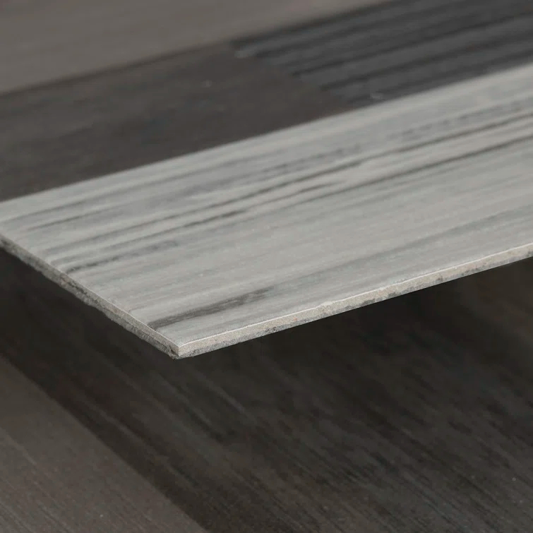 BaseCore 12mil x 6" W x 36" L Peel and Stick Luxury Vinyl Plank Flooring