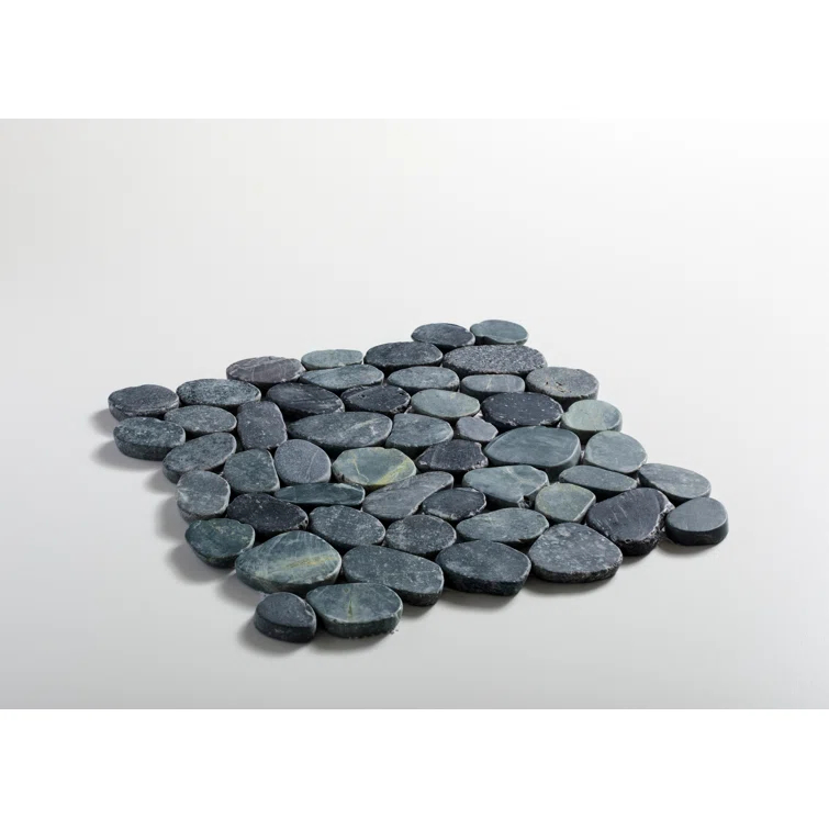 Sliced Pebble Mosaic Wall & Floor Tile