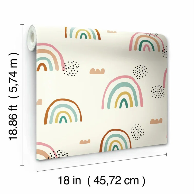 Peel & Stick Abstract Wall Mural