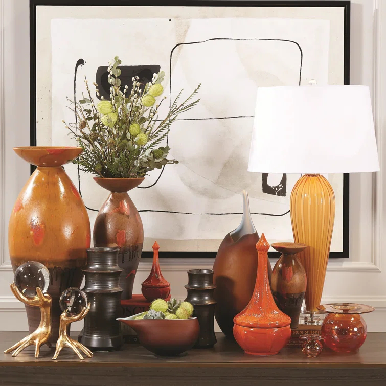 Teardrop Glass Lamp