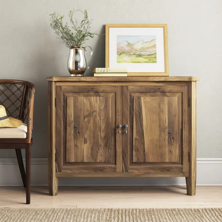 Hecate Solid Wood Storage Cabinet