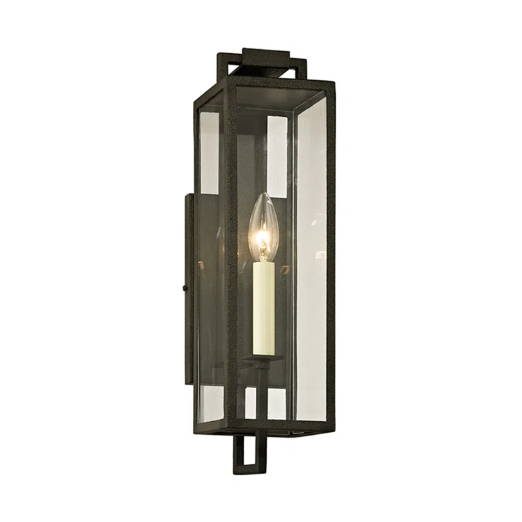 Judy Outdoor Sconce - Black / 16.5"H