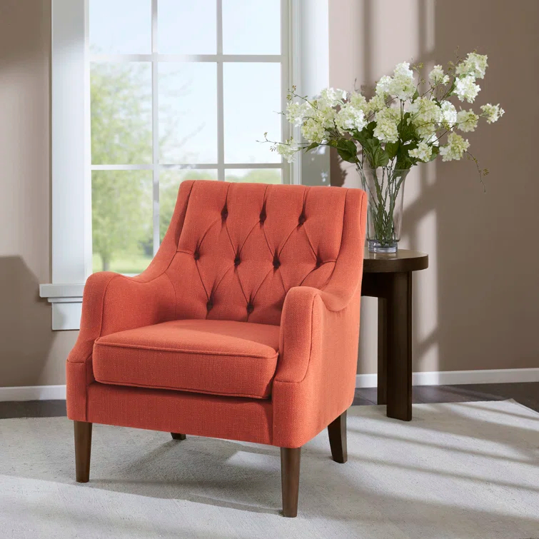 Anatonia 29.25" Wide Tufted Wingback Chair