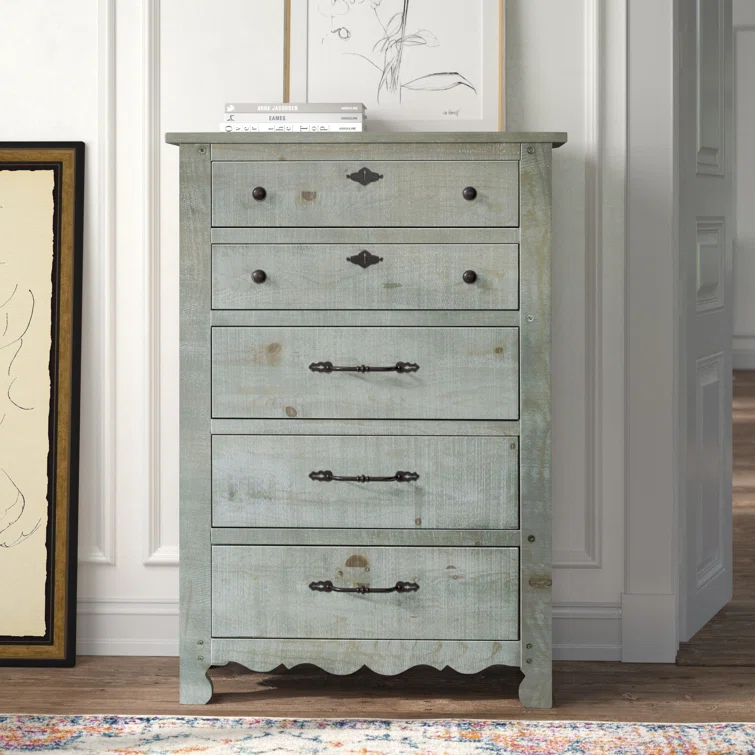 Thorin 5 Drawer 38" W Dresser