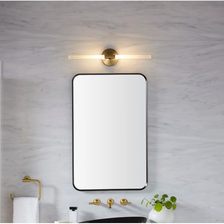 KOHLER Essential Rectangular Wall Mirror, Bathroom / Vanity Mirror with Frame