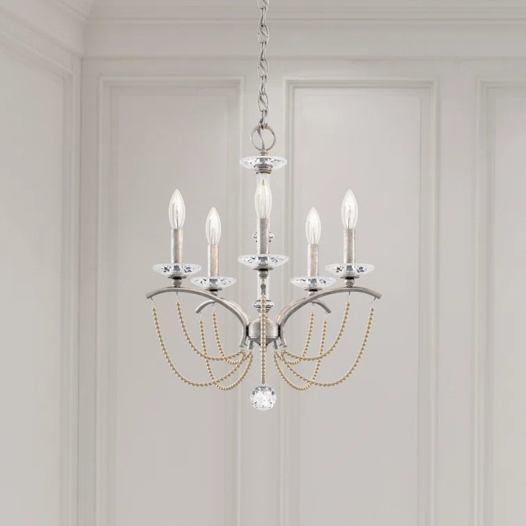 Priscilla 5 - Light Dimmable Classic / Traditional Chandelier