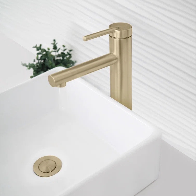 Stylish Aura Carol One-Handle Vessel Bathroom Faucet
