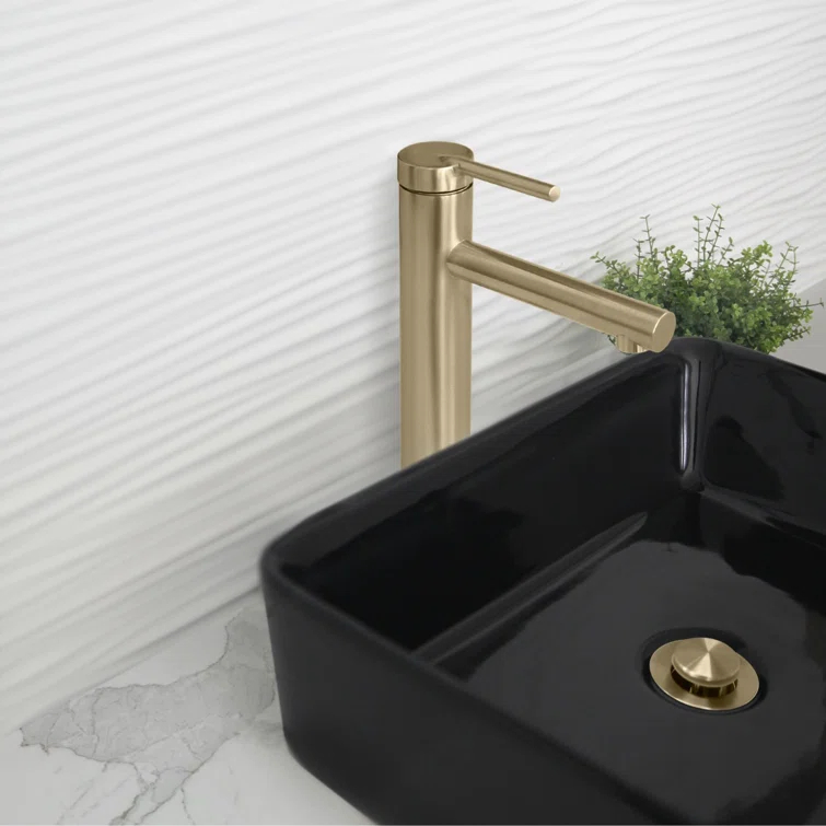 Stylish Aura Carol One-Handle Vessel Bathroom Faucet