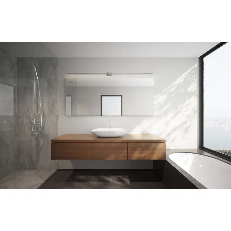Gold Dimmable LED Vanity Wall Sconce