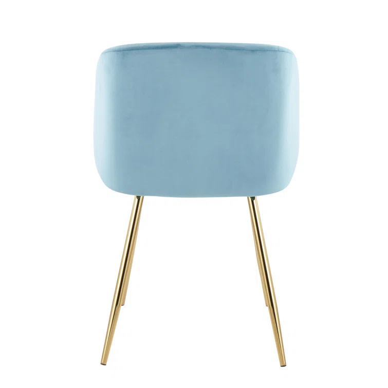 Terrance 18.5'' H Velvet Upholstered Parsons Chair