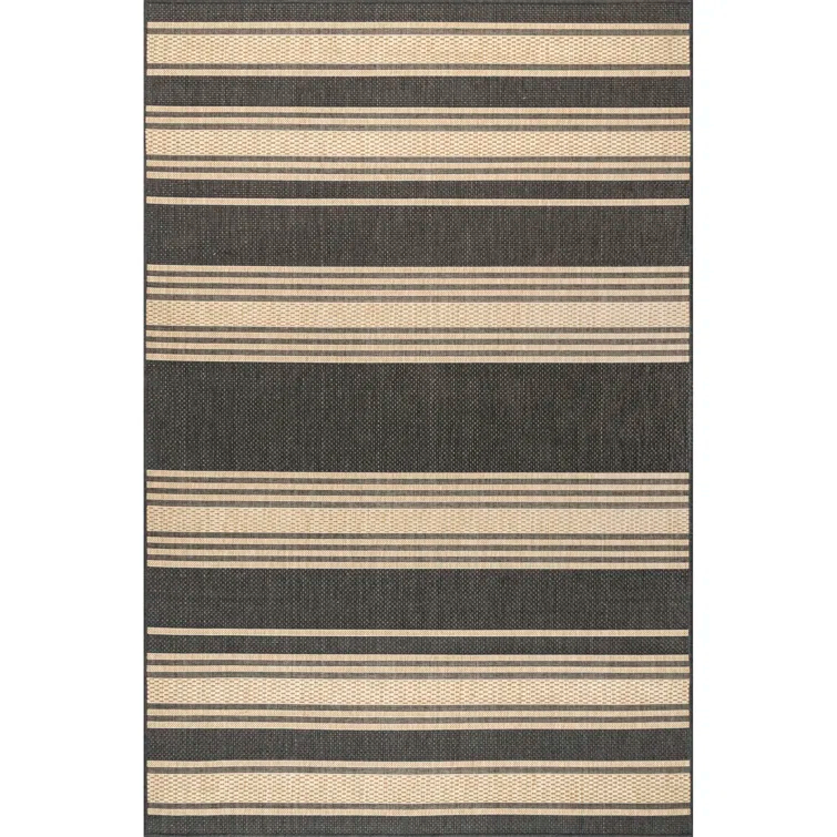Romy Striped Indoor/Outdoor Area Rug