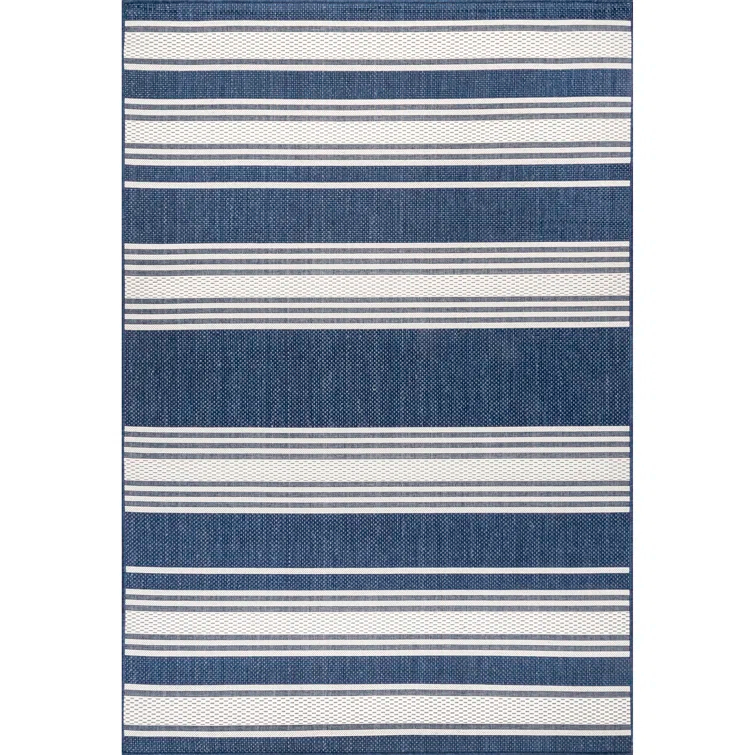 Romy Striped Indoor/Outdoor Area Rug