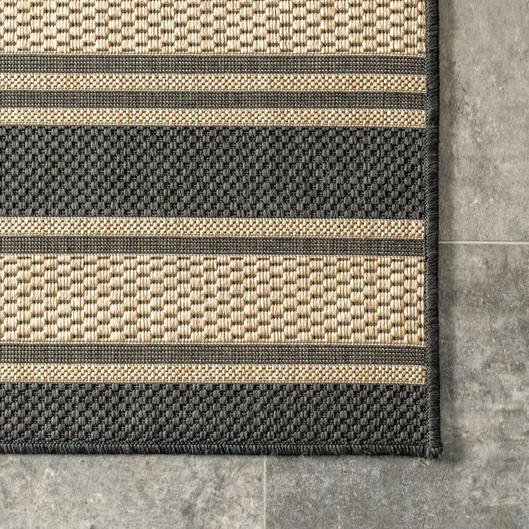 Romy Striped Indoor/Outdoor Area Rug