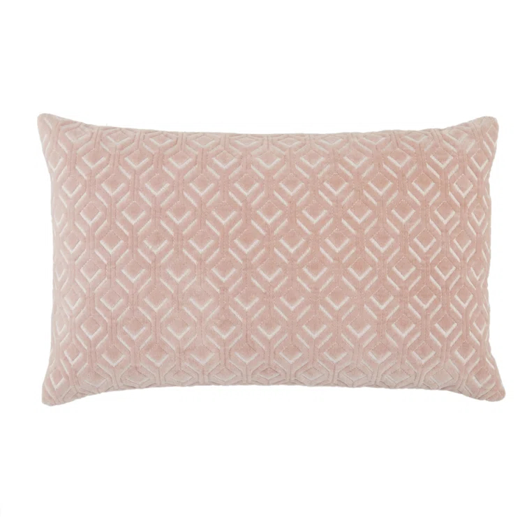 Ryans Embroidered Cotton Lumbar Throw Pillow