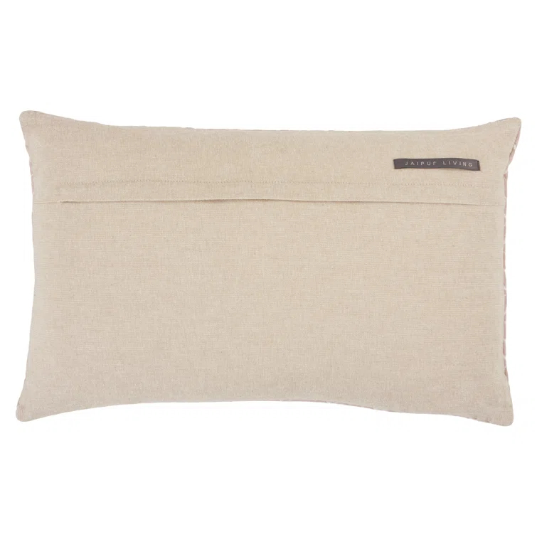 Ryans Embroidered Cotton Lumbar Throw Pillow