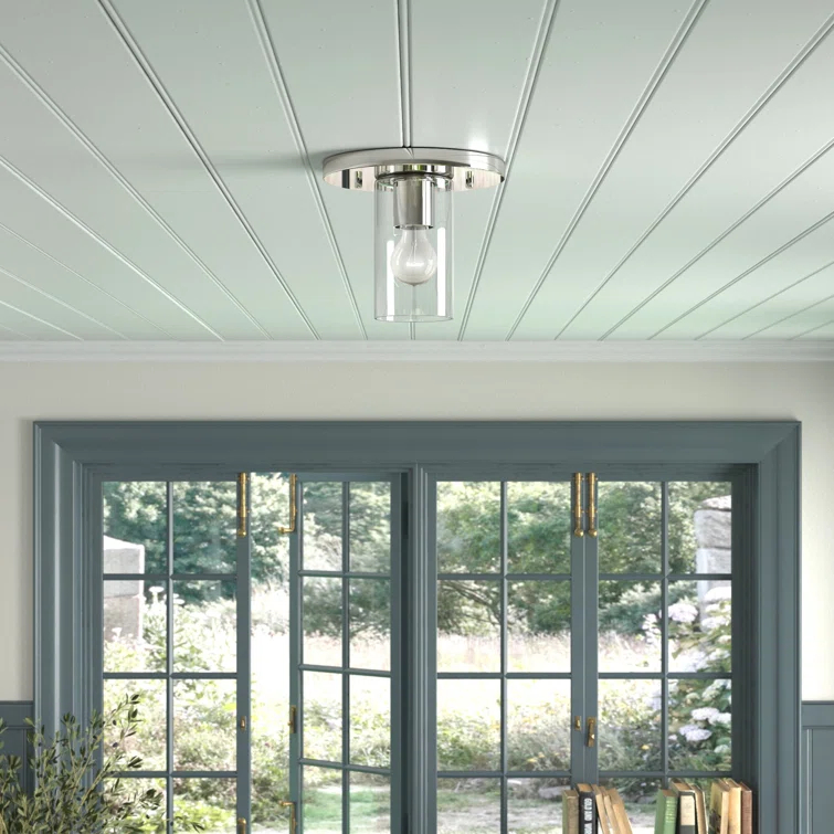 Mollie Glass Flush Mount