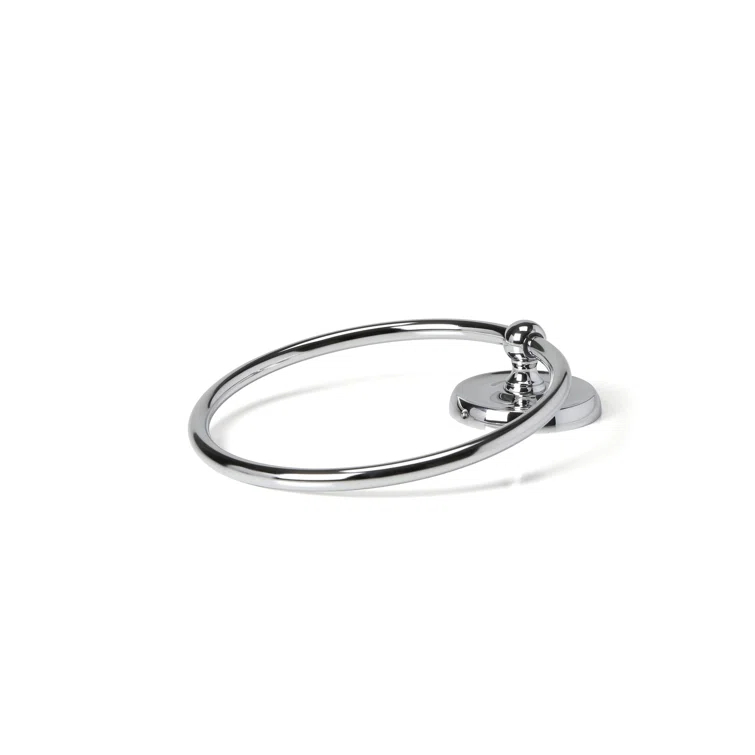 Designer II Wall Mounted 6.50" Towel Ring for Bathroom, Kitchen