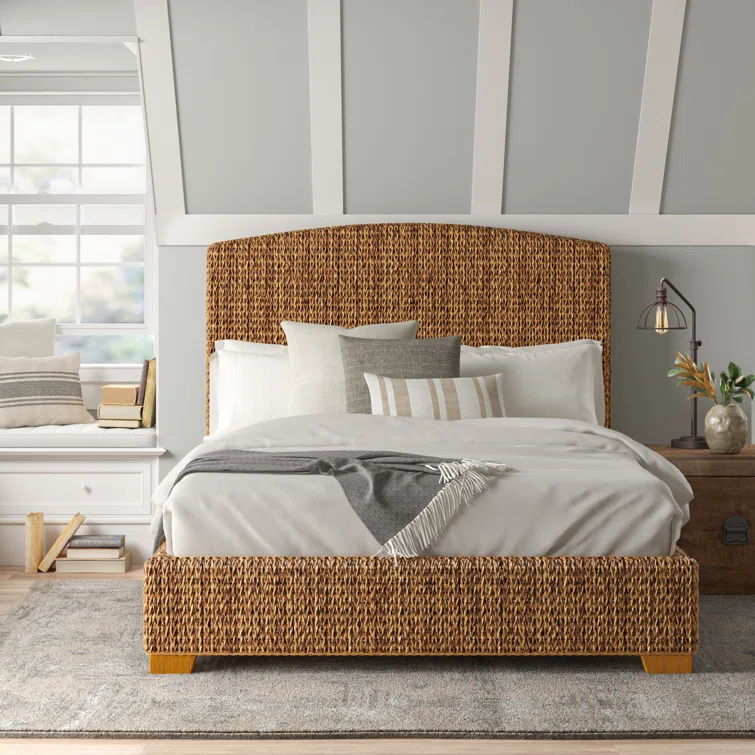 Arleen Rattan Bed