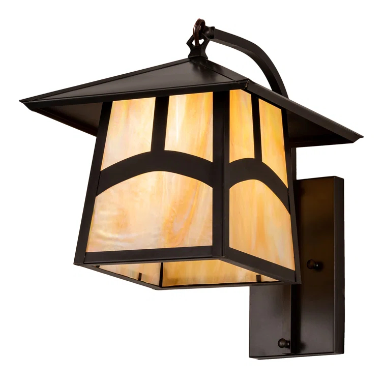 Meyda Lighting Stillwater Solid Brass Armed Sconce