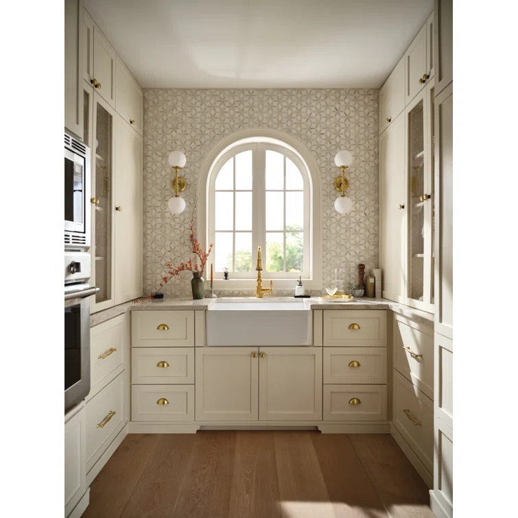 FC3319101810 Moen Fireclay 30" L X 19" W Farmhouse Kitchen Sink