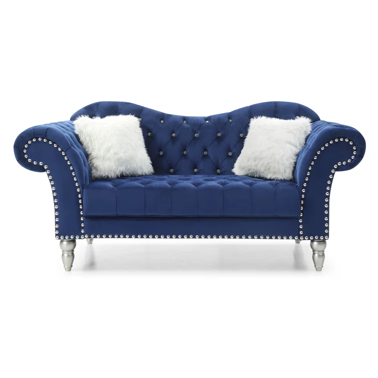 75'' Velvet Loveseat