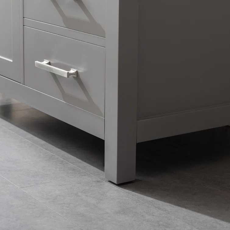 Atencio 36'' Single Bathroom Vanity with Engineered Stone Top