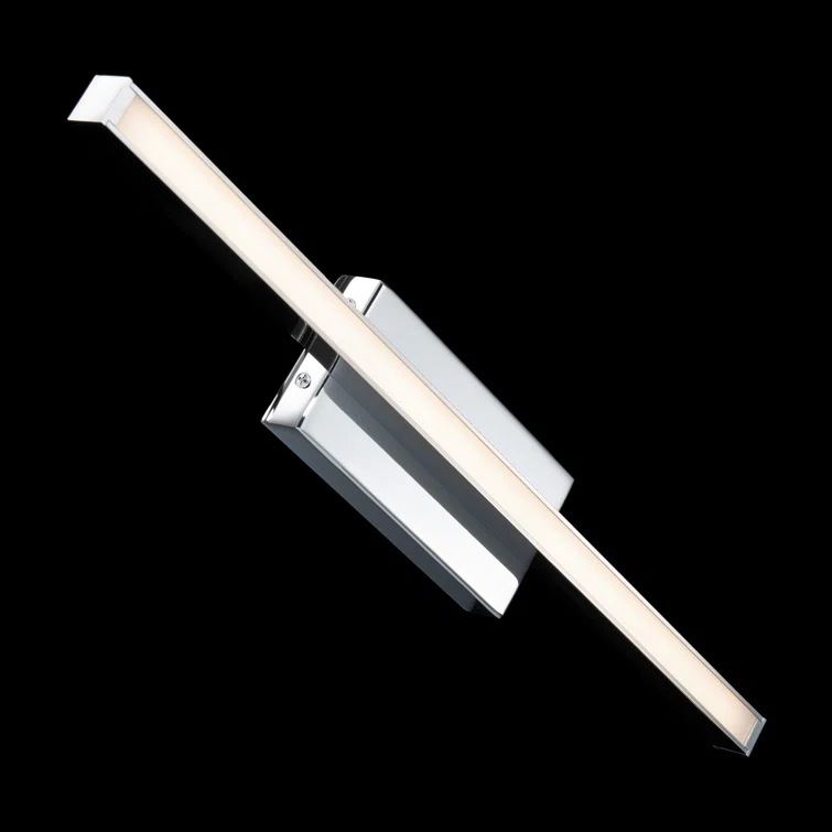 WAC Lighting Parallax 18" LED 3000K 1-Light Aluminum Wall Sconce in Chrome