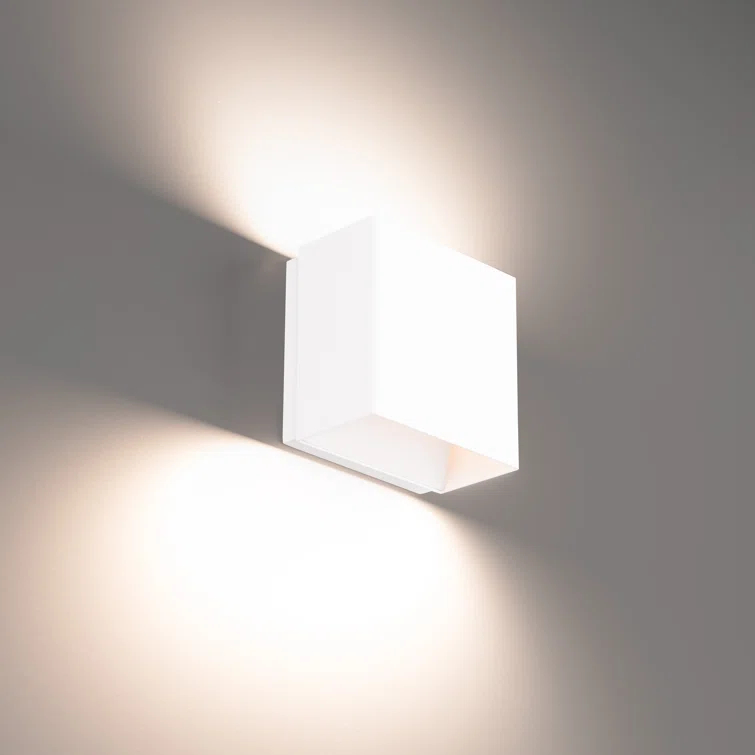 Aluminum LED Flush Mounted Sconce