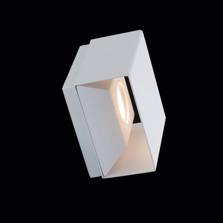 Aluminum LED Flush Mounted Sconce