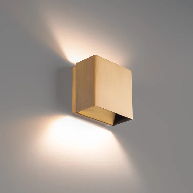 Aluminum LED Flush Mounted Sconce