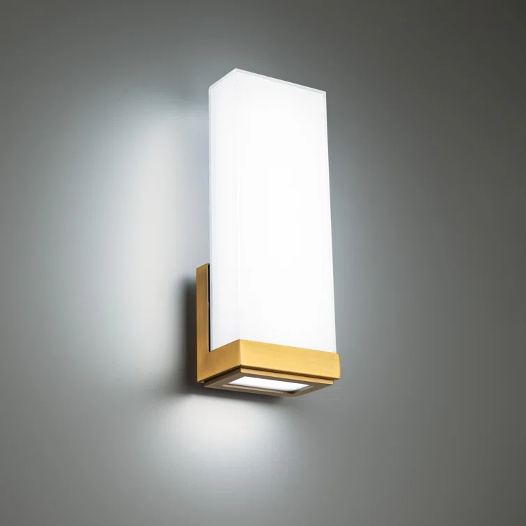 Coltrane Aluminum LED Flush Mounted Sconce