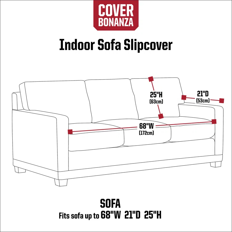 Cover Bonanza Outdoor Patio Sofa Cover
