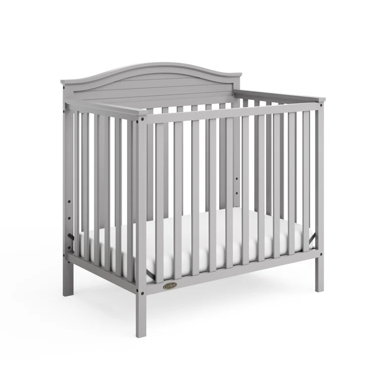 Graco Stella 4-in-1 Mini Convertible Crib with Mattress