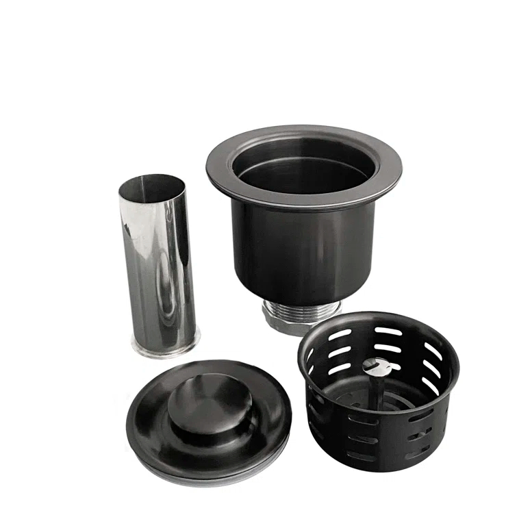 STYLISH 3.5 inch Kitchen Sink Deep Strainer with Removable Basket
