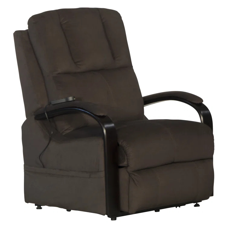 Upholstered Power Lift Assist Recliner with USB Charging Port