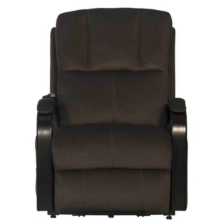 Upholstered Power Lift Assist Recliner with USB Charging Port