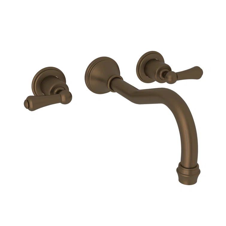 Georgian Era Wall Mount Tub Filler Trim