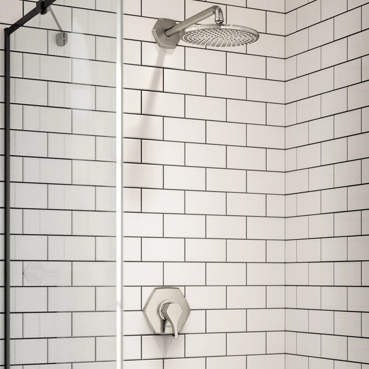 Hansgrohe Locarno Transitional 1-Handle 7-Inch Wide Pressure/ Shower Balance Valve Trim Only In Matte Black, 04822670