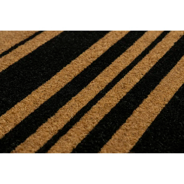 Bold Stripes Coir Doormat