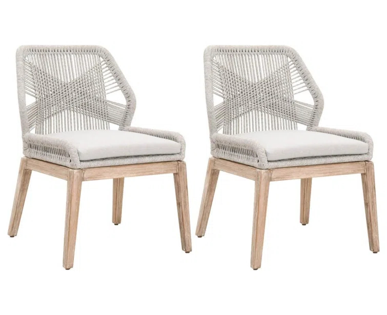 LOOMLAN Loom 19.5'' H Upholstered Side Chair (Set of 2)