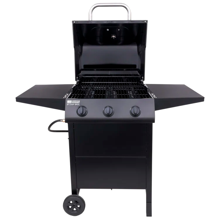 Charbroil American Gourmet 3-Burner Propane Gas Grill Cart