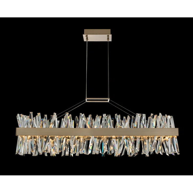Allegri by Kalco Lighting Glacier 1 - Light LED Kitchen Island Pendant