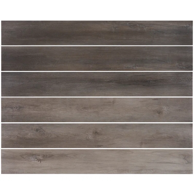 Revive 6mil Waterproof 6.3" x 48.4" Glue Down Luxury Vinyl Tile Flooring (36 Sq. Ft. / Case)