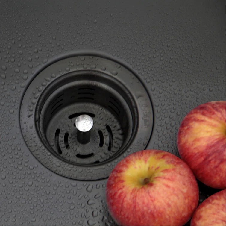 STYLISH 3.5 inch Kitchen Sink Deep Strainer with Removable Basket