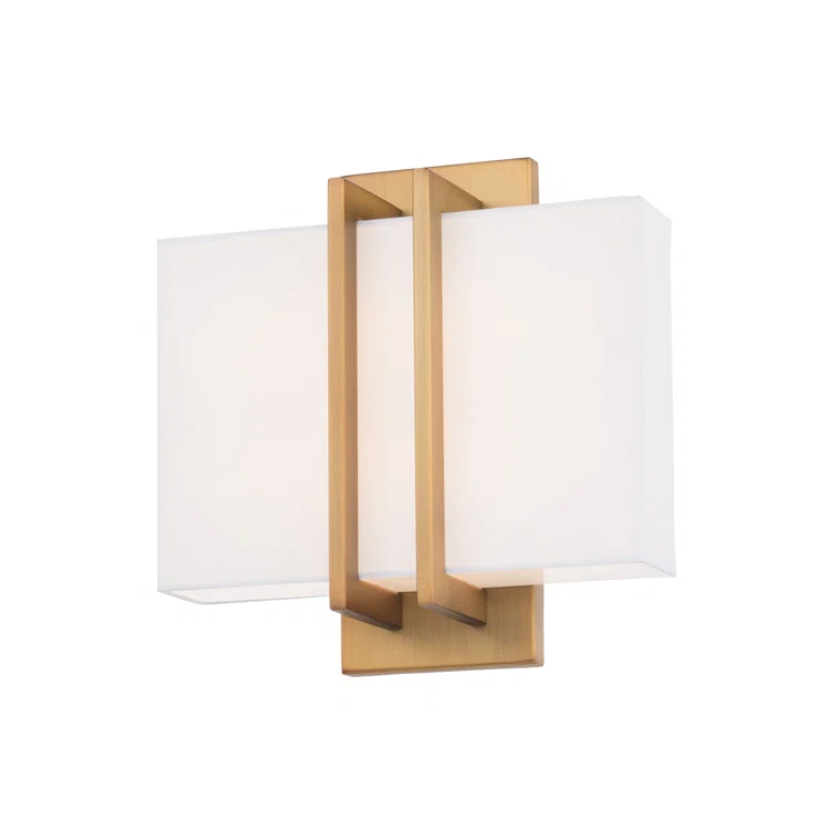 Downton Aluminum LED Flush Mounted Sconce