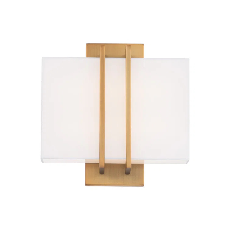 Downton Aluminum LED Flush Mounted Sconce