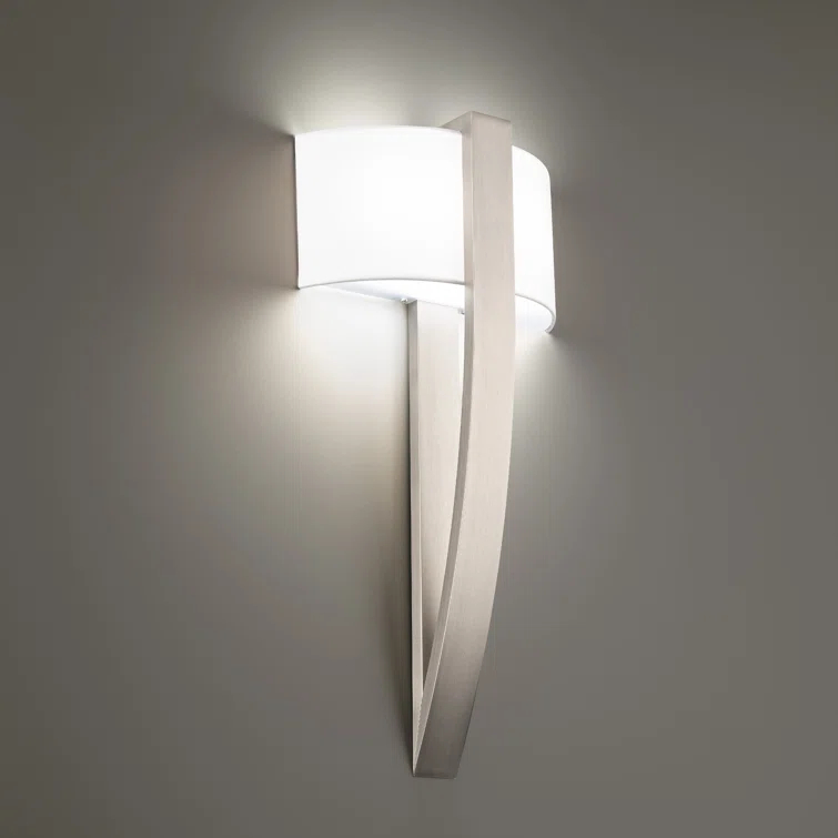 Curvana Aluminum LED Flush Mounted Sconce
