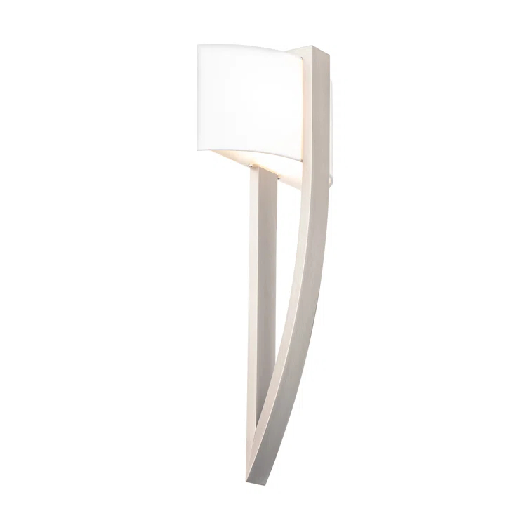 Curvana Aluminum LED Flush Mounted Sconce