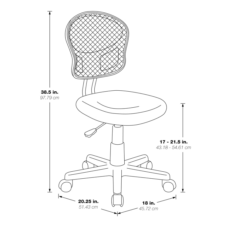Mayer Polyester Blend Task Chair